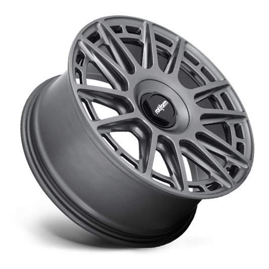 Rotiform OZR, 19 x 8.5 inch, 5x112~5x120 PCD, ET35 Matte Anthracite, Single Wheel