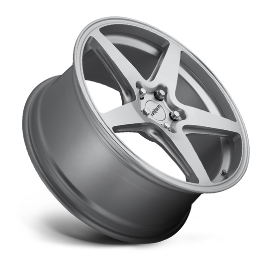 Rotiform WGR, 19 x 8.5 inch, 5x112 PCD, ET45 Silver Paint, Single Wheel