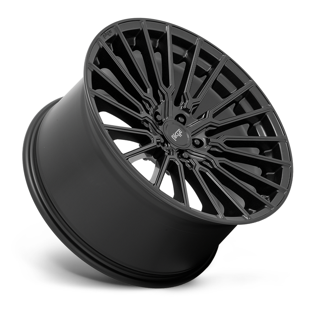 Niche Premio, 22 x 10 inch, 5x112 PCD, ET35 Matte Black, Single Wheel