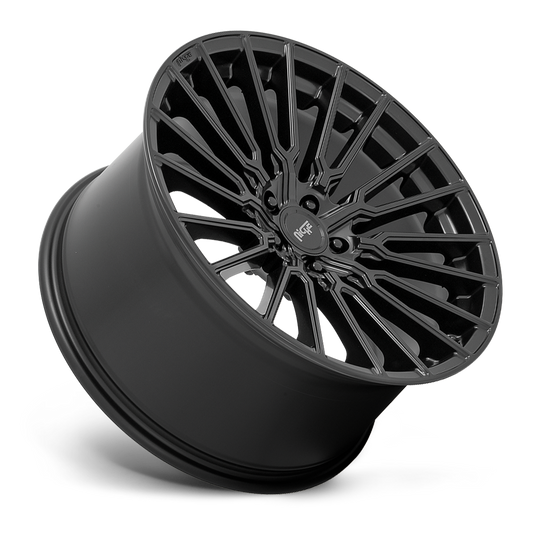 Niche Premio, 22 x 10 inch, 5x112 PCD, ET35 Matte Black, Single Wheel