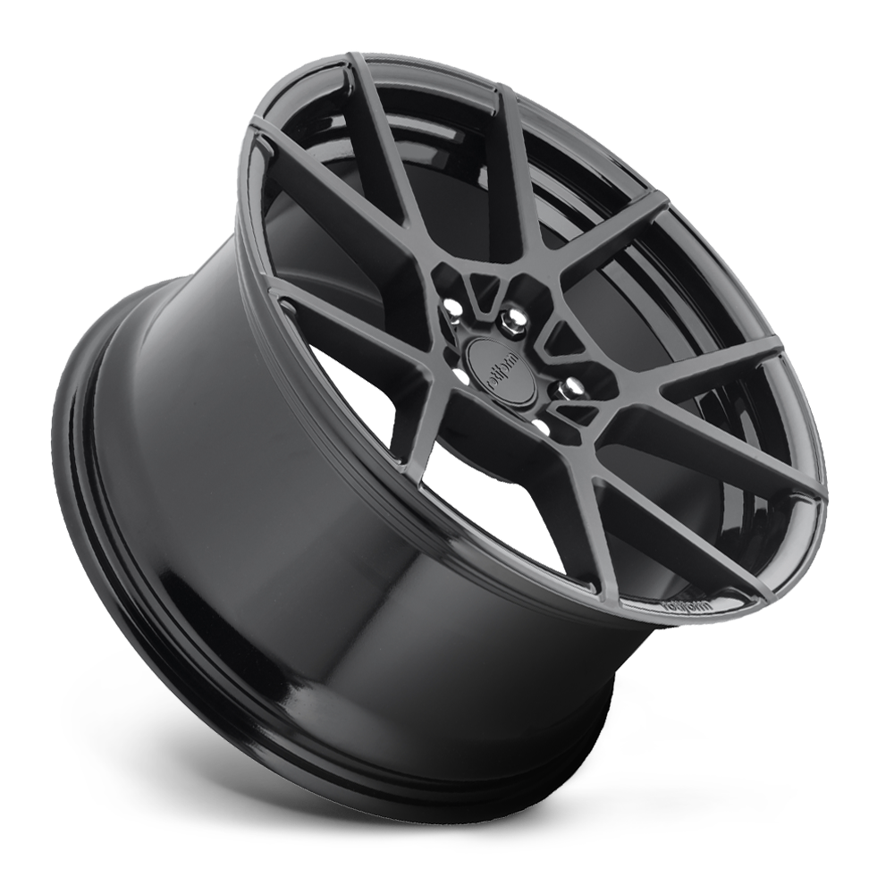 Rotiform KPS, 20 x 10 inch, 5x114.3 PCD, ET35 Black, Single Wheel