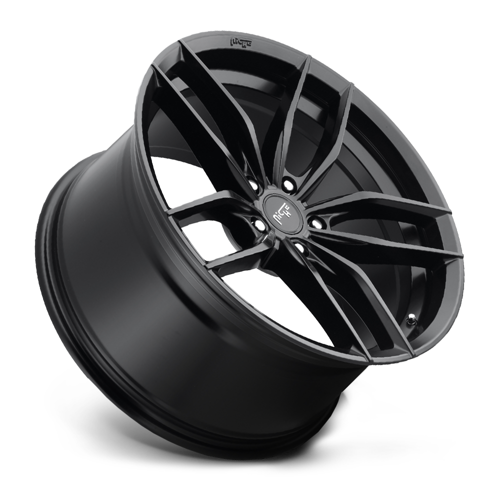 Niche Vosso, 20 x 10.5 inch, 5x112 PCD, ET40 Matte Black, Single Wheel