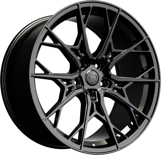 CADES Sentinel, 20 x 9 inch, 5x112 PCD, ET30 Matt Black, Single Wheel