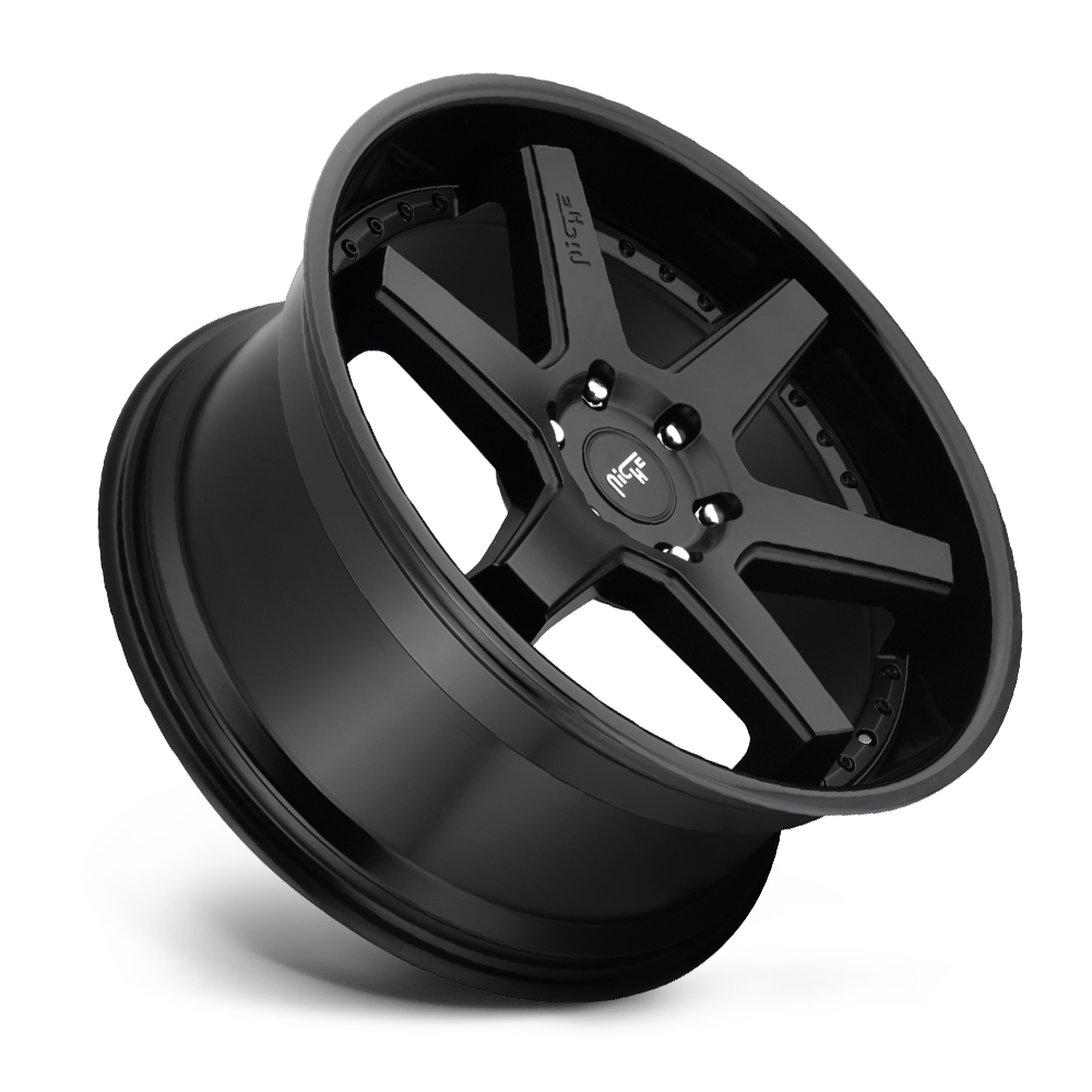 Niche Altair, 20 x 10.5 inch, 5x112 PCD, ET40 Two-Tone Black, Single Wheel