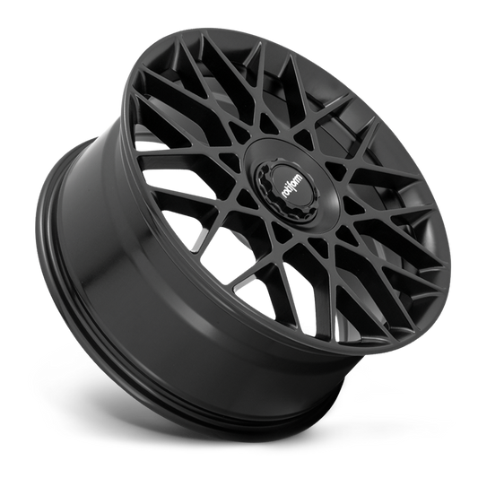 Rotiform BLQ-C, 19 x 8.5 inch, 5x112~5x120 PCD, ET35 Matte Black, Single Wheel