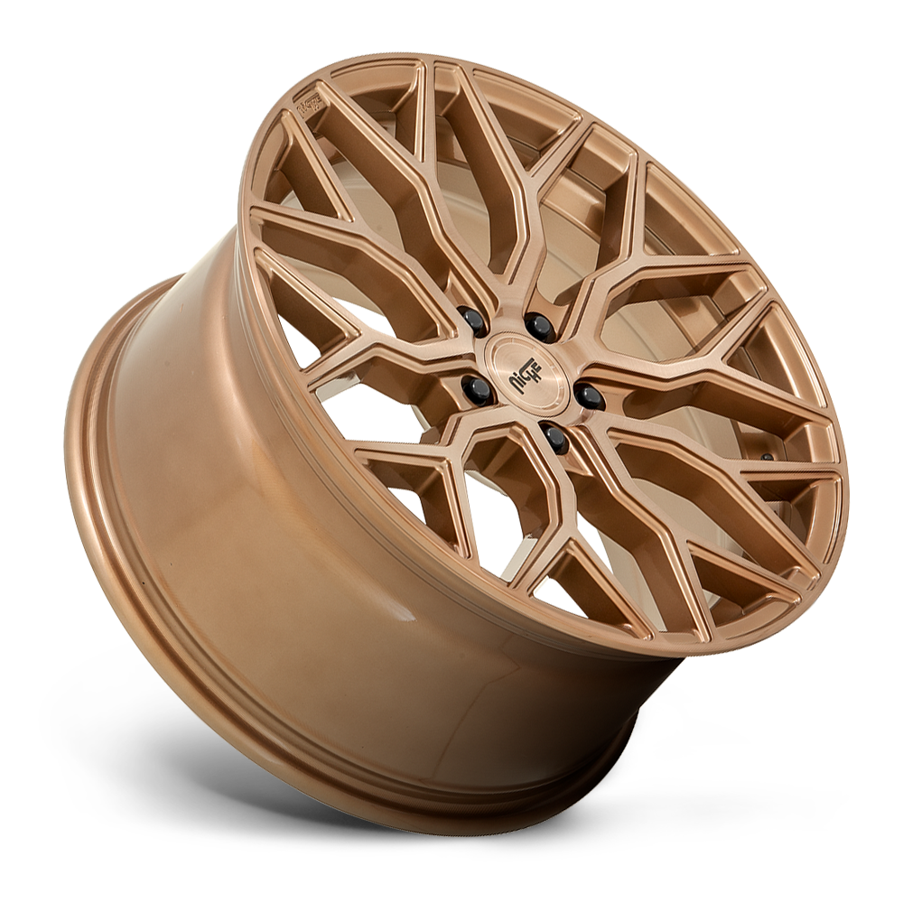 Niche Mazzanti, 22 x 10 inch, 5x130 PCD, ET30 Brushed Bronze, Single Wheel