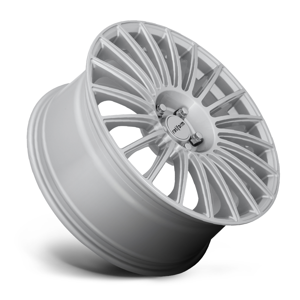 Rotiform BUC, 18 x 8.5 inch, 5x112 PCD, ET45 Silver, Single Wheel