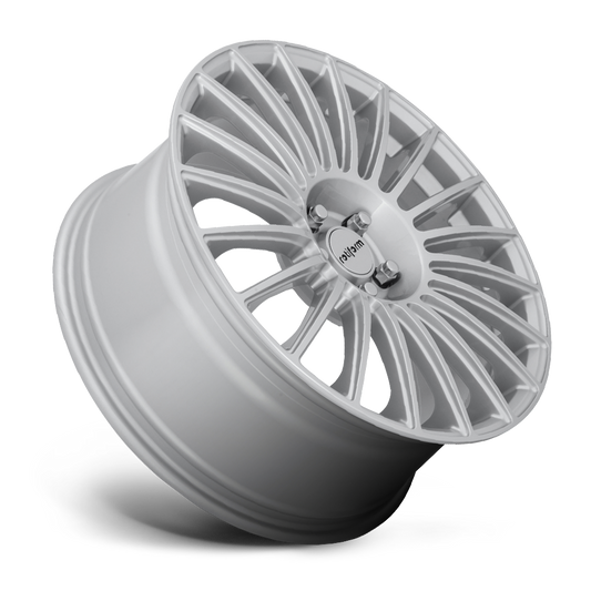 Rotiform BUC, 18 x 8.5 inch, 5x112 PCD, ET45 Silver, Single Wheel