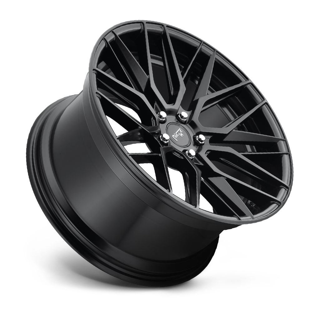 Niche Gamma, 19 x 8.5 inch, 5x120 PCD, ET35 Matte Black, Single Wheel