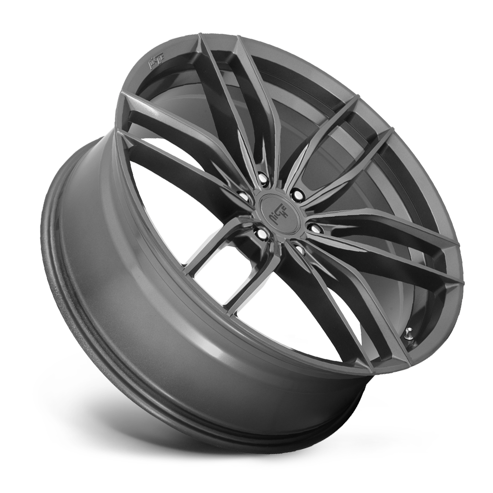 Niche Vosso, 19 x 9.5 inch, 5x120 PCD, ET40 Glossy Anthracite, Single Wheel