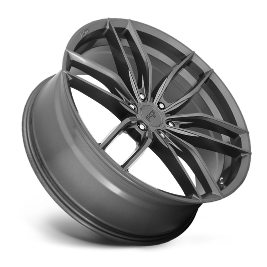 Niche Vosso, 19 x 9.5 inch, 5x120 PCD, ET40 Glossy Anthracite, Single Wheel