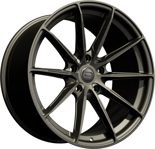 CADES Cortez, 20 x 10 inch, 5x112 PCD, ET35 Matt Gunmetal, Single Wheel