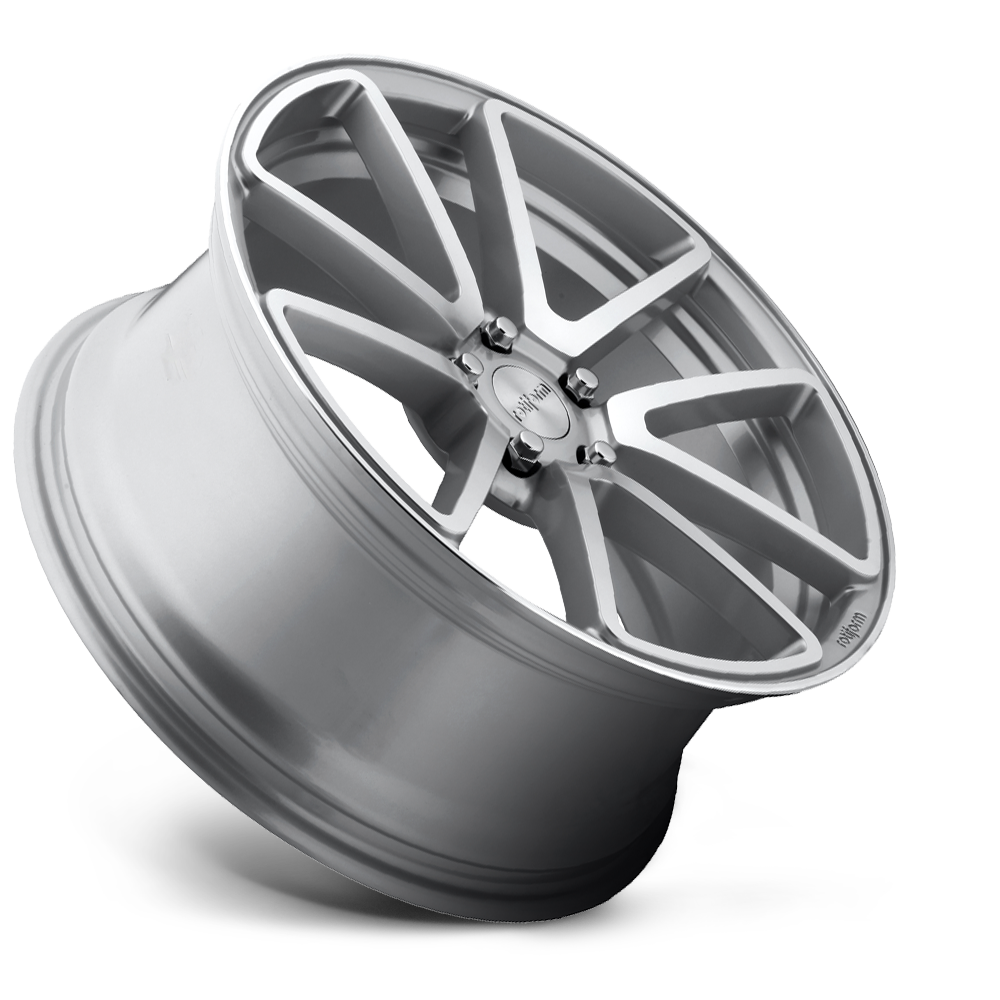 Rotiform SPF, 19 x 8.5 inch, 5x112 PCD, ET45 Silver Machined, Single Wheel