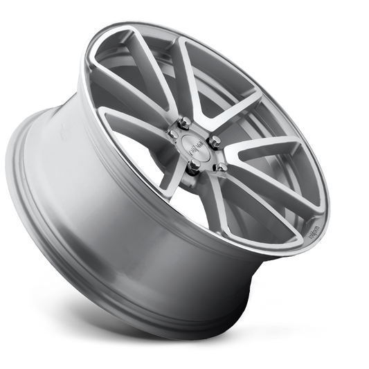 Rotiform SPF, 19 x 8.5 inch, 5x112 PCD, ET45 Silver Machined, Single Wheel