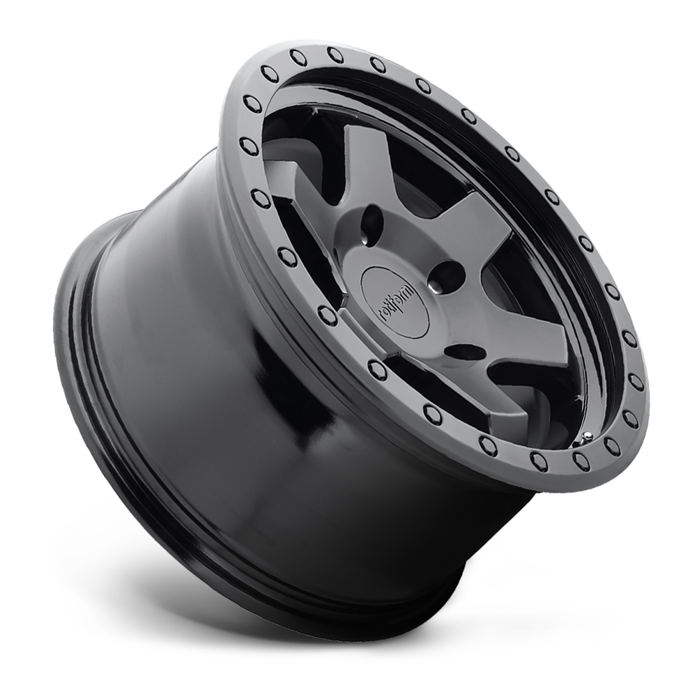 Rotiform SIX-OR, 20 x 9 inch, 6x139.7 PCD, ET18 Black on Black, Single Wheel