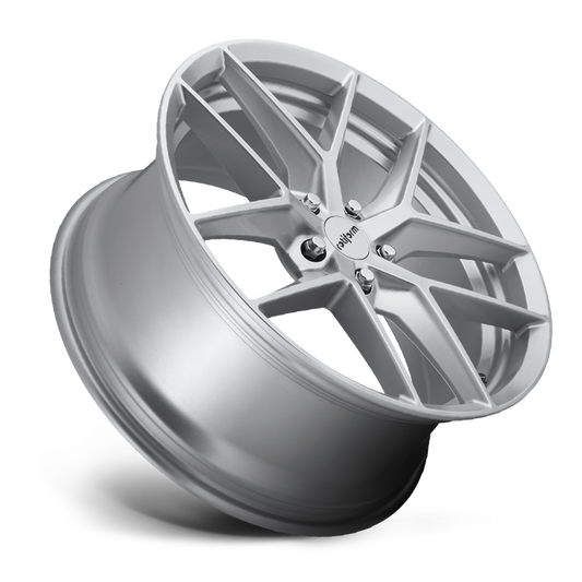 Rotiform FLG, 18 x 8.5 inch, 5x108 PCD, ET45 Silver, Single Wheel