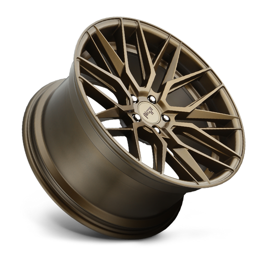 Niche Gamma, 19 x 8.5 inch, 5x112 PCD, ET42 Matt Bronze, Single Wheel