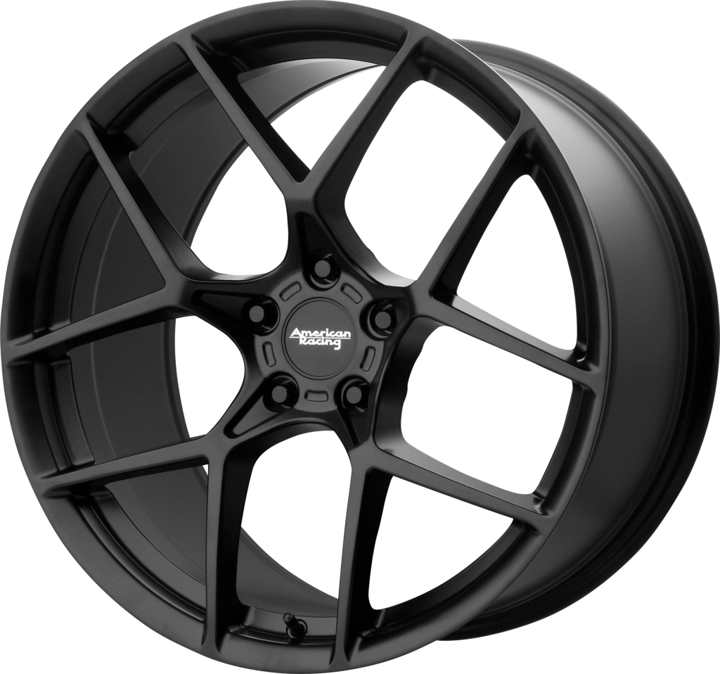 American Racing Crossfire, 20 x 9 inch, 5x114.3 PCD, ET35 Satin Black Single Wheel