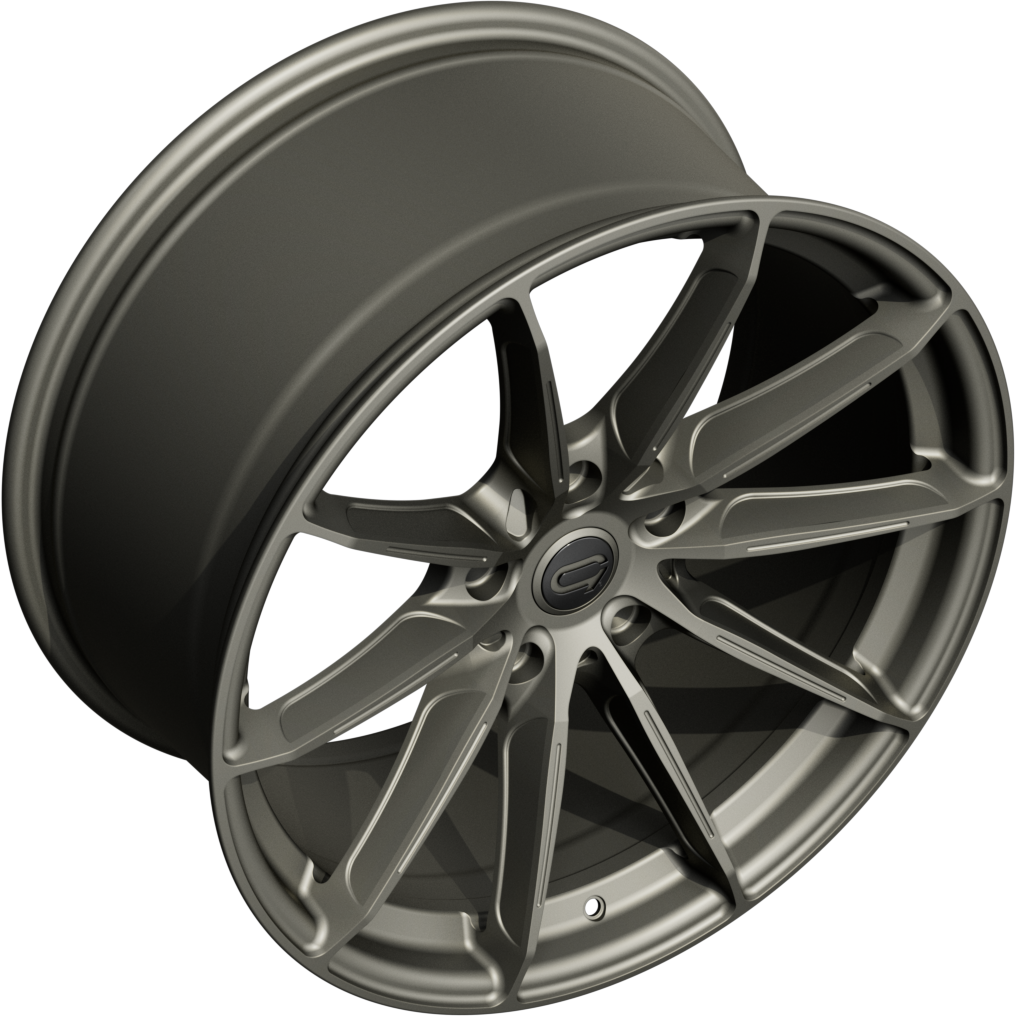 CADES Cortez, 20 x 8.5 inch, 5x112 PCD, ET30 Matt Gunmetal, Single Wheel