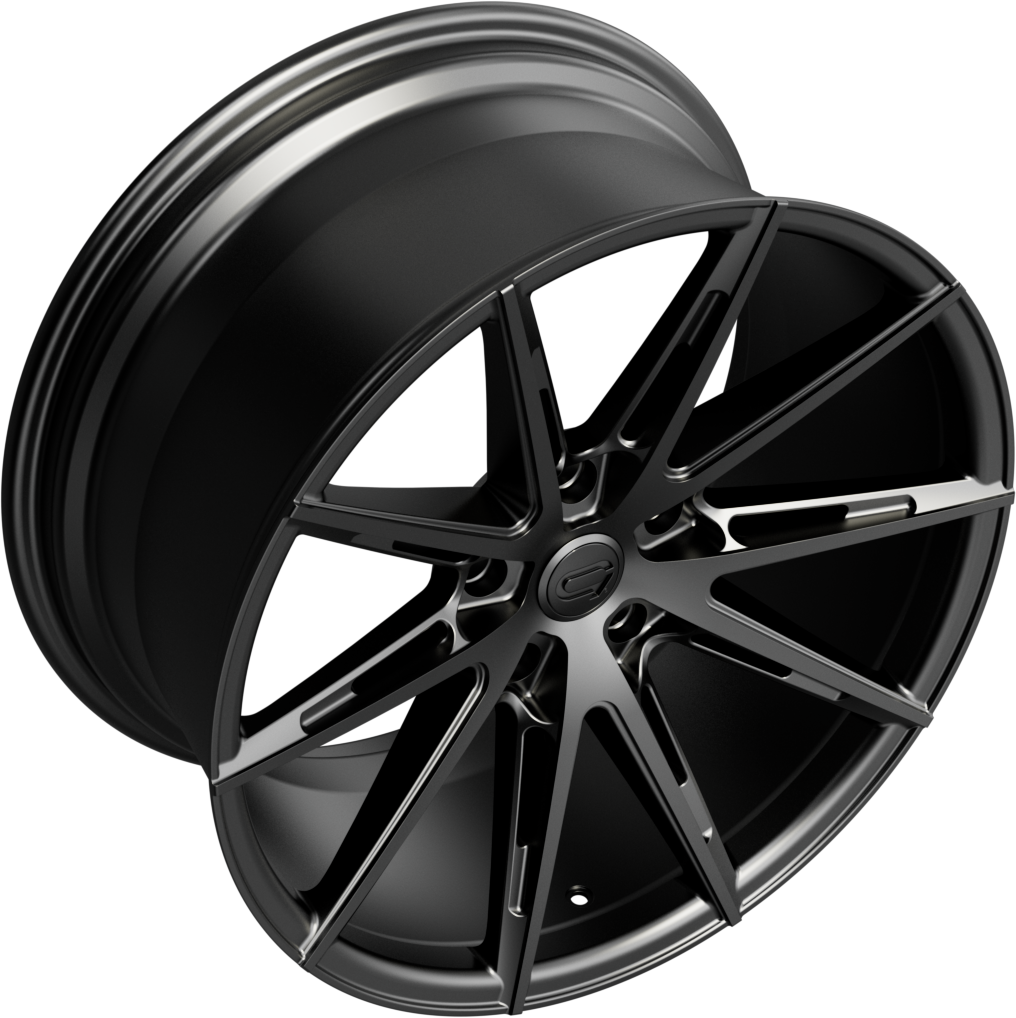 CADES Chronos, 20 x 8.5 inch, 5x112 PCD, ET40 Matt Black, Single Wheel