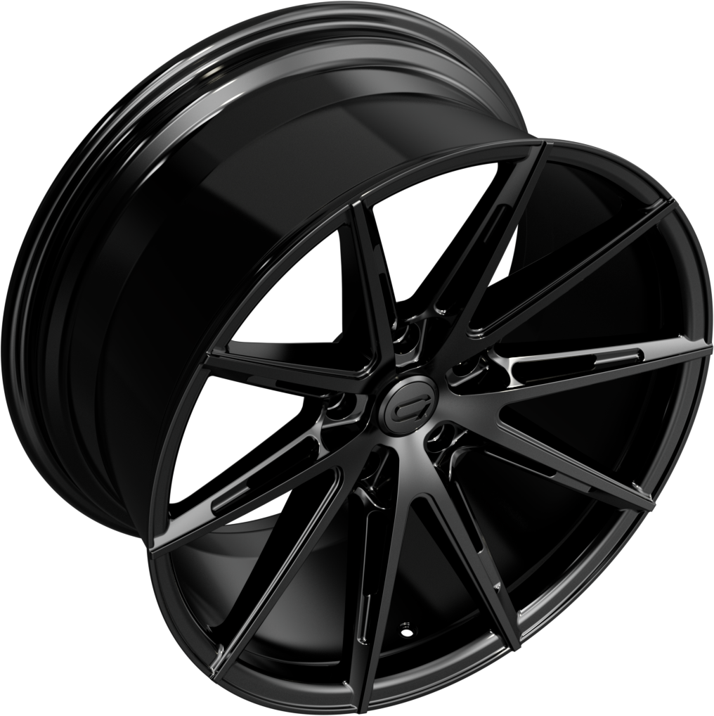 CADES Chronos, 19 x 8.5 inch 5x112 PCD, ET30 Black, Single Wheel