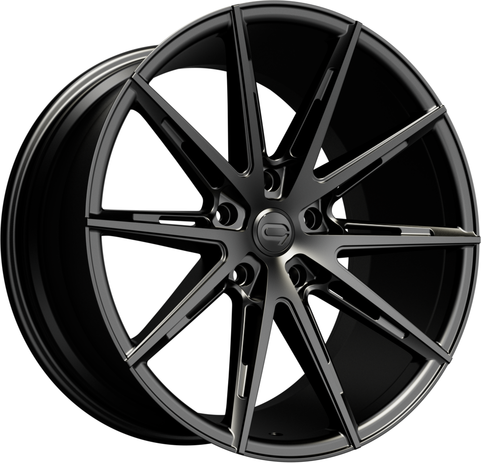 CADES Chronos, 20 x 8.5 inch, 5x112 PCD, ET40 Matt Black, Single Wheel