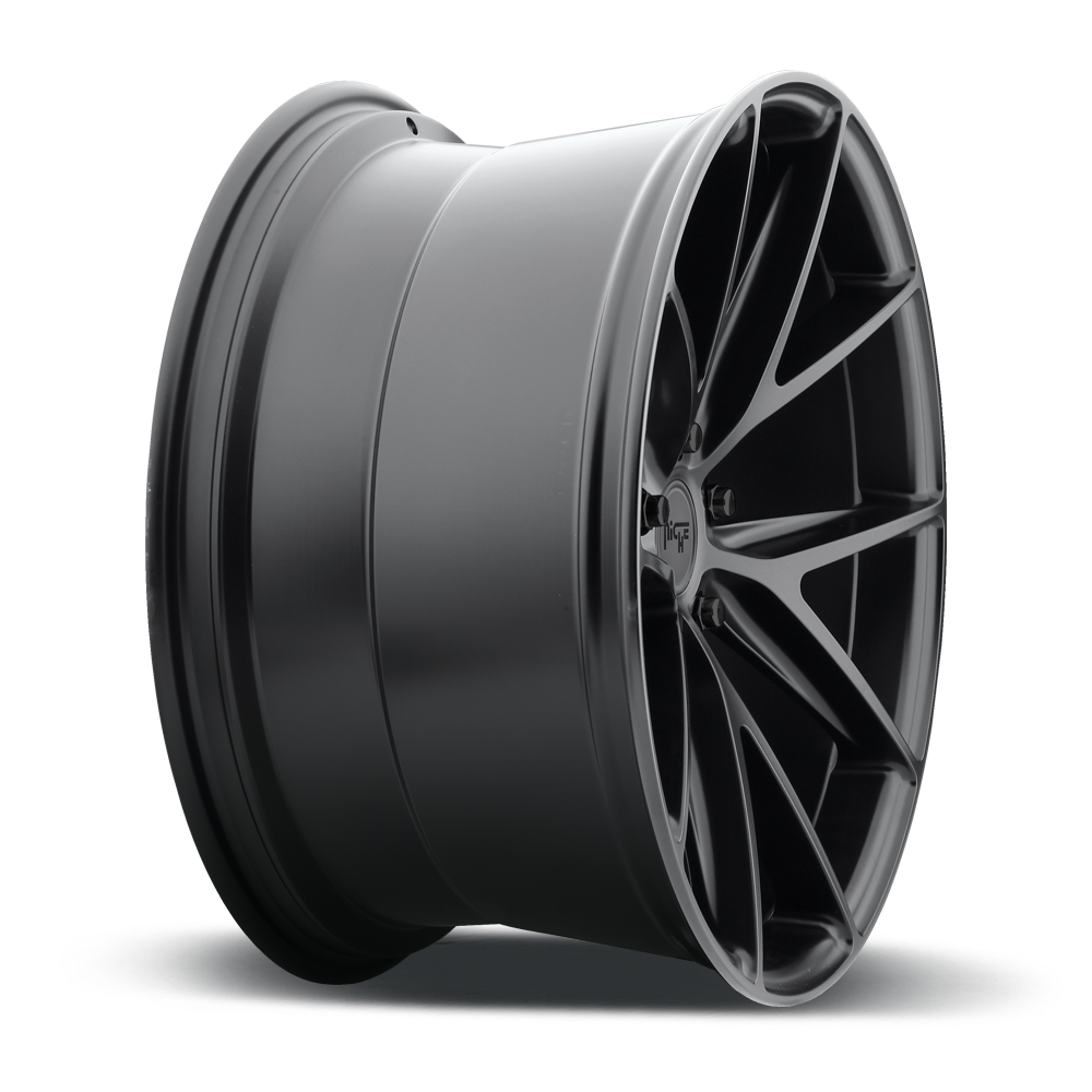 Niche Misano, 20 x 9 inch, 5x108 PCD, ET38 Matte Black, Single Wheel