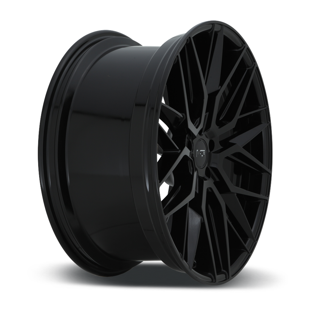 Niche Gamma, 19 x 8.5 inch, 5x112 PCD, ET42 Gloss Black, Single Wheel