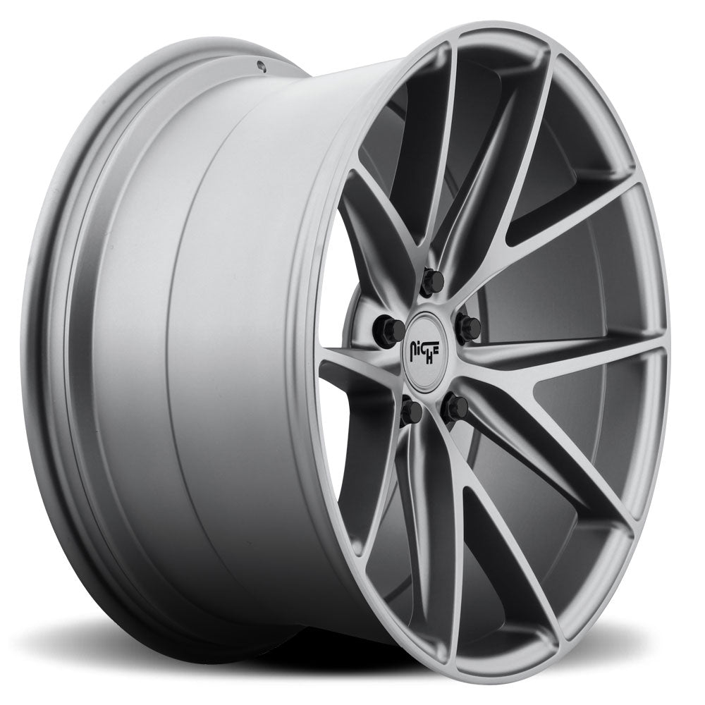 Niche Misano, 18 x 8 inch, 5x112 PCD, ET42 Anthracite, Single Wheel