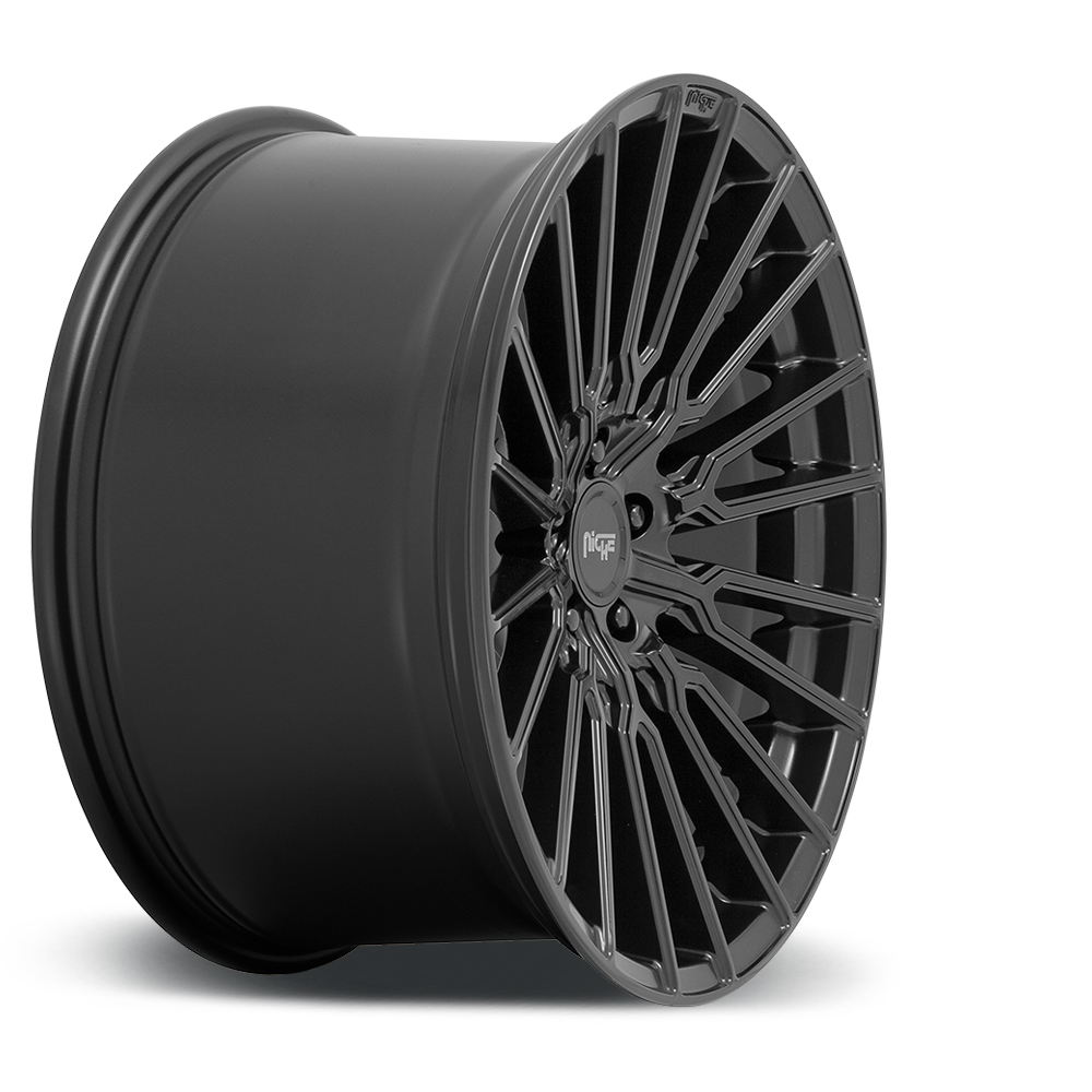 Niche Premio, 22 x 10 inch, 5x112 PCD, ET35 Matte Black, Single Wheel