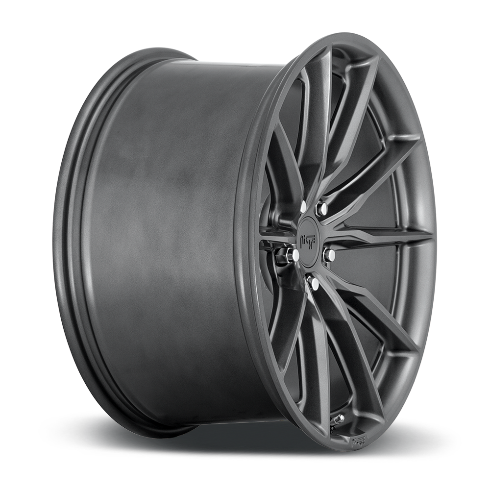 Niche Rainier, 19 x 8.5 inch, 5x112 PCD, ET42 Matte Anthracite, Single Wheel