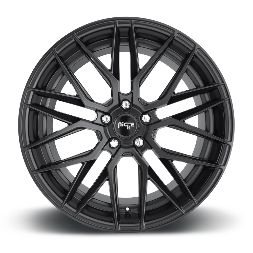 Niche Gamma, 19 x 9.5 inch, 5x120 PCD, ET40 Matte Black, Single Wheel