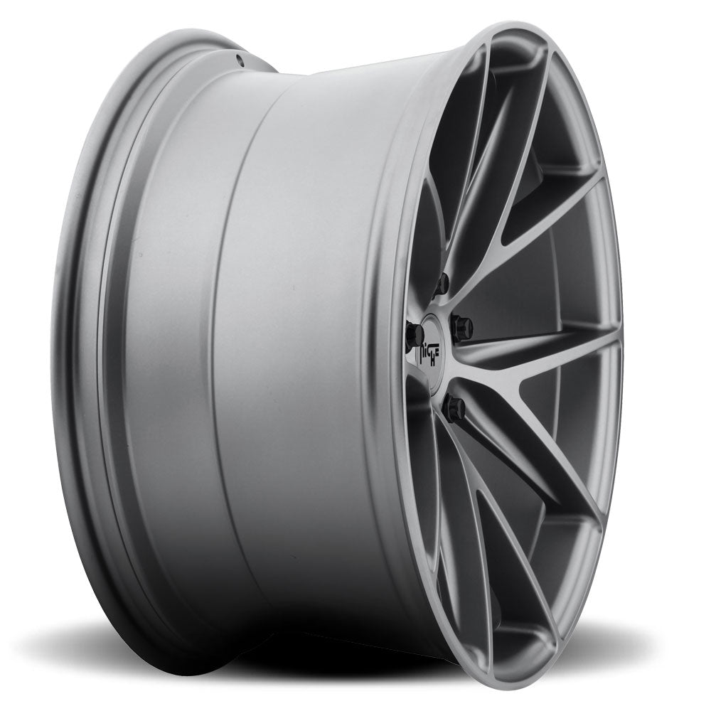 Niche Misano, 18 x 8 inch, 5x112 PCD, ET42 Anthracite, Single Wheel