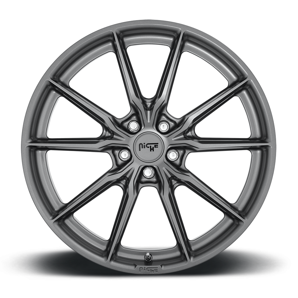 Niche Rainier, 19 x 8.5 inch, 5x112 PCD, ET42 Matte Anthracite, Single Wheel