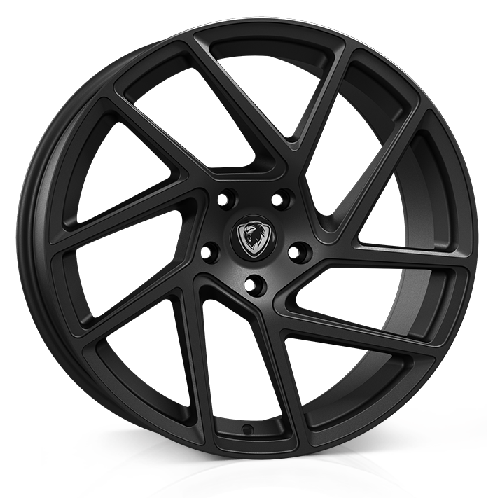 CADES Athena, 20 x 9 inch , 5-120 PCD, ET38,  Matt Black, Single Wheel