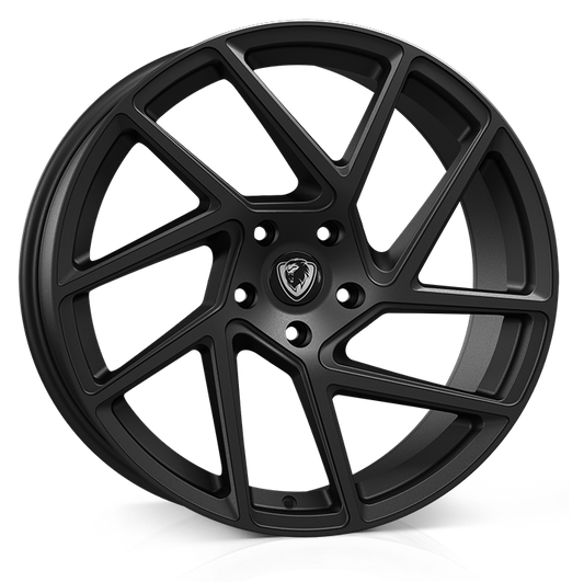 CADES Athena, 20 x 9 inch , 5-120 PCD, ET38,  Matt Black, Single Wheel