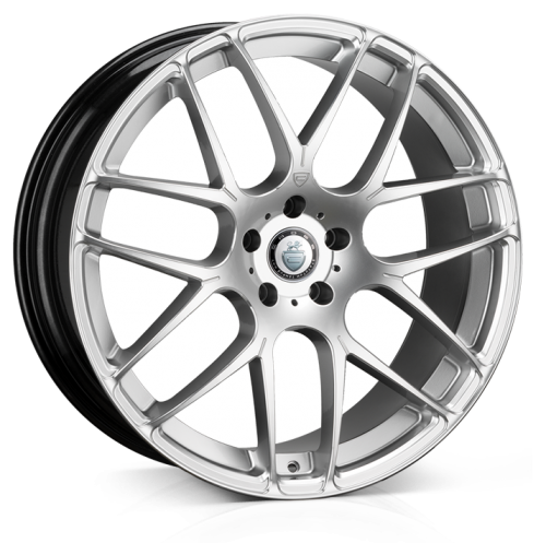 CADES Bern Accent, 18 x 8 inch , 5-108 PCD, ET45,  Silver Accent, Single Wheel