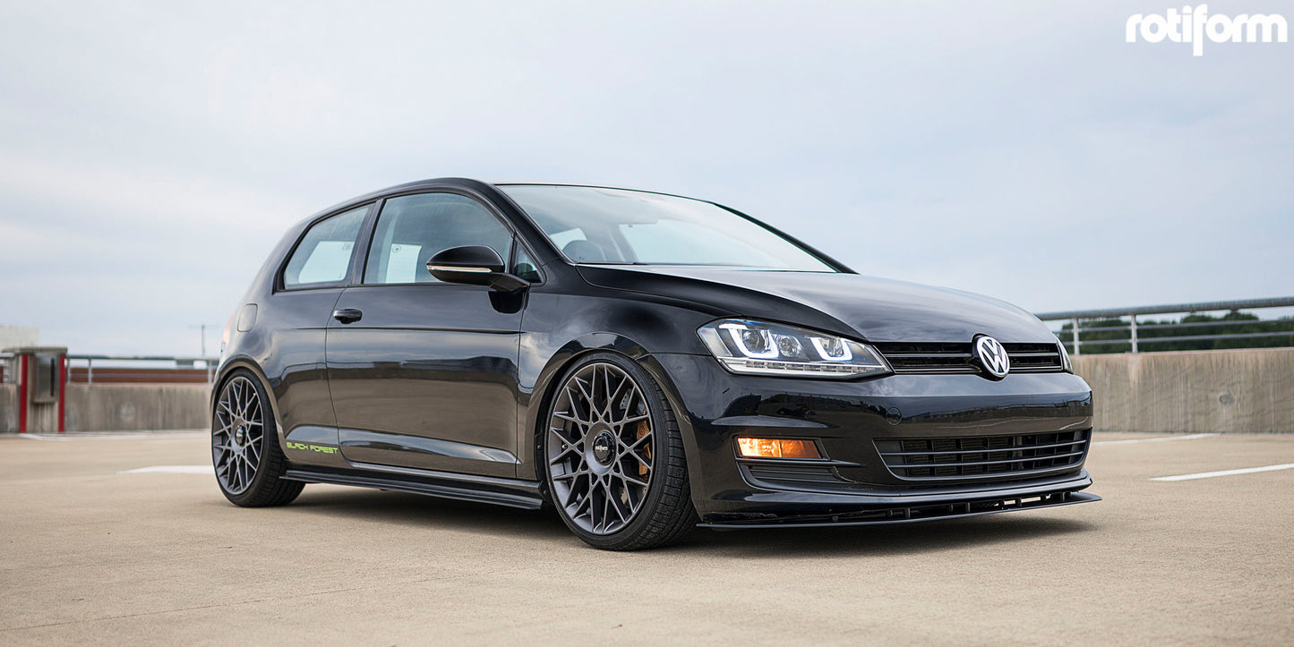 Go To A Show & Get Low Package for VW Golf MK7 - AIRLIFT ET ROTIFORM BLQ-C