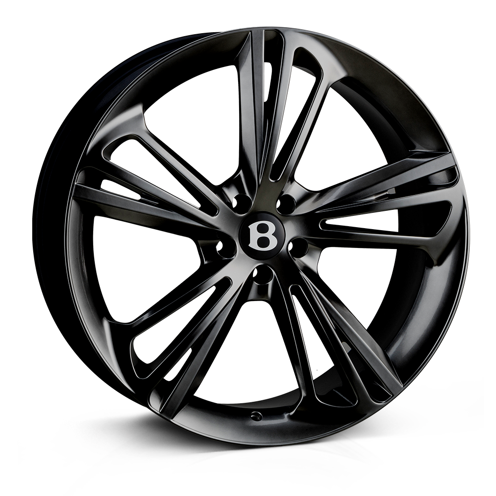 HAWKE WHEELS Aquila, 22 x 9.5 inch , 5-112 PCD, ET30,  Black, Single Wheel