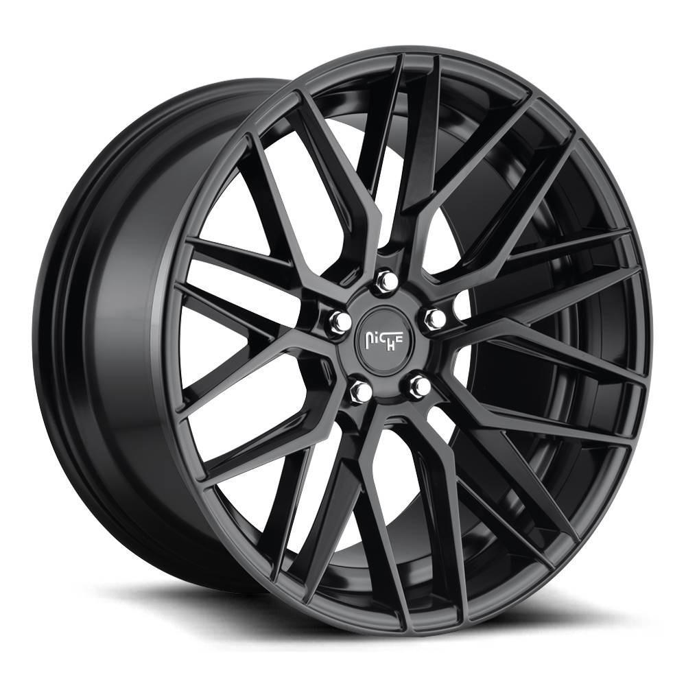 Niche Gamma, 19 x 9.5 inch, 5x120 PCD, ET40 Matte Black, Single Wheel