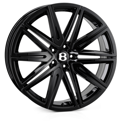 SSR SSR II, 21 x 9.5 inch , 5-112 PCD, ET35,  Black, Single Wheel