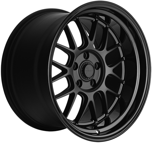 7Twenty Style 57, 18 x 10.5 inch, 5x120 PCD, ET20, Single Wheel, Black on Black