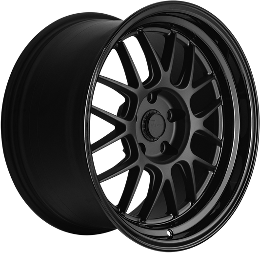 7Twenty Style 57, 18 x 9.5 inch, 5x120 PCD, ET20, Single Wheel, Black on Black