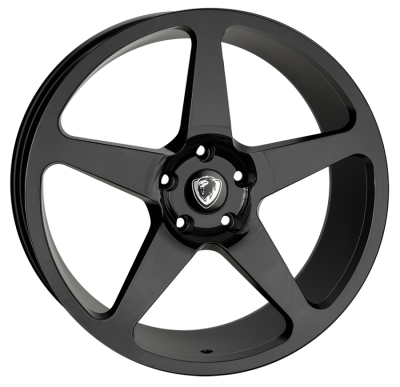 CADES Vulcan, 20 x 8.5 inch , 5-120 PCD, ET40,  Gloss Black, Single Wheel