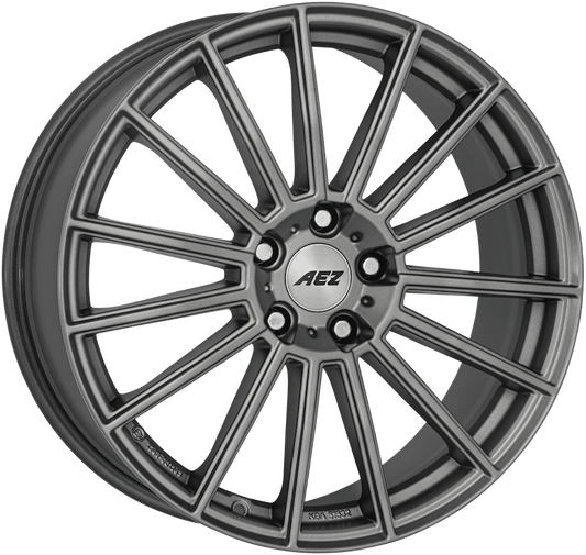 AEZ - Steam Graphite 9.0x20 (Matt Graphite) 5x120 PCD, Single Wheel