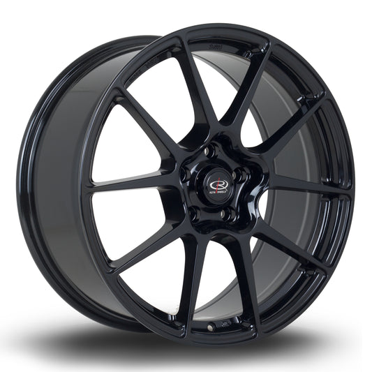 Rota AR10, 19 x 8.5 inch, 5x114 PCD, ET44, Black, Single Wheel