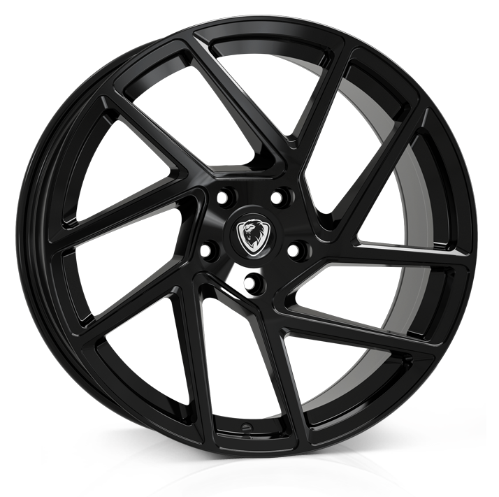 CADES Athena, 20 x 9 inch , 5-120 PCD, ET38,  Gloss Black, Single Wheel