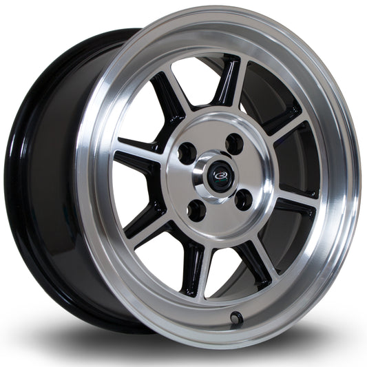 Rota BM8, 15 x 7 inch, 4x100 PCD, ET35, PFBlack, Single Wheel