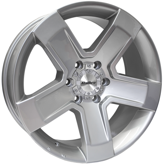 Calibre - Outlaw 8.0x16 (Silver) 6x139.7 PCD, Single Wheel