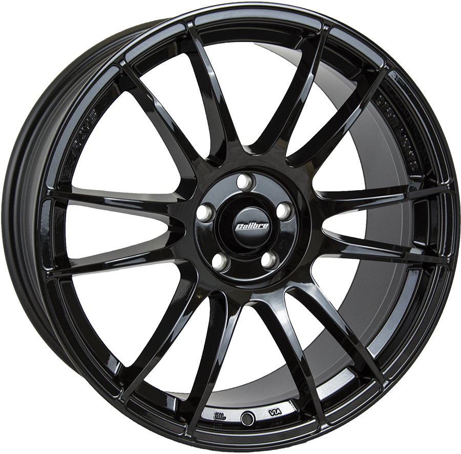 Calibre - Suzuka 7.0x15 (Black) 4x100 PCD, Single Wheel